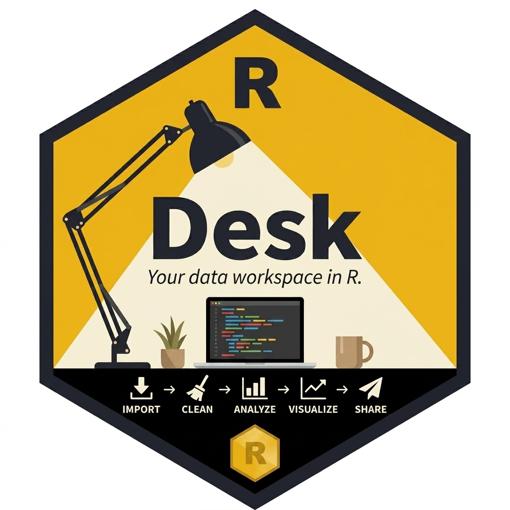 RDesk hex logo